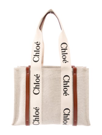 Chloé Canvas Woody Medium