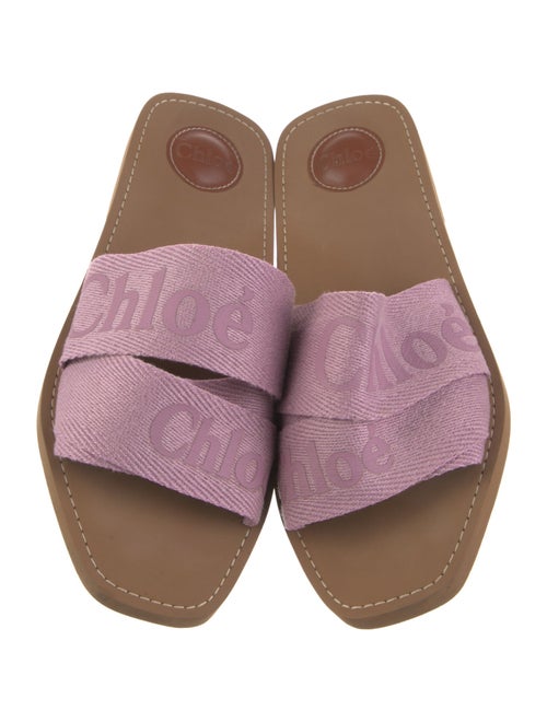 Chloé Canvas Printed Slides