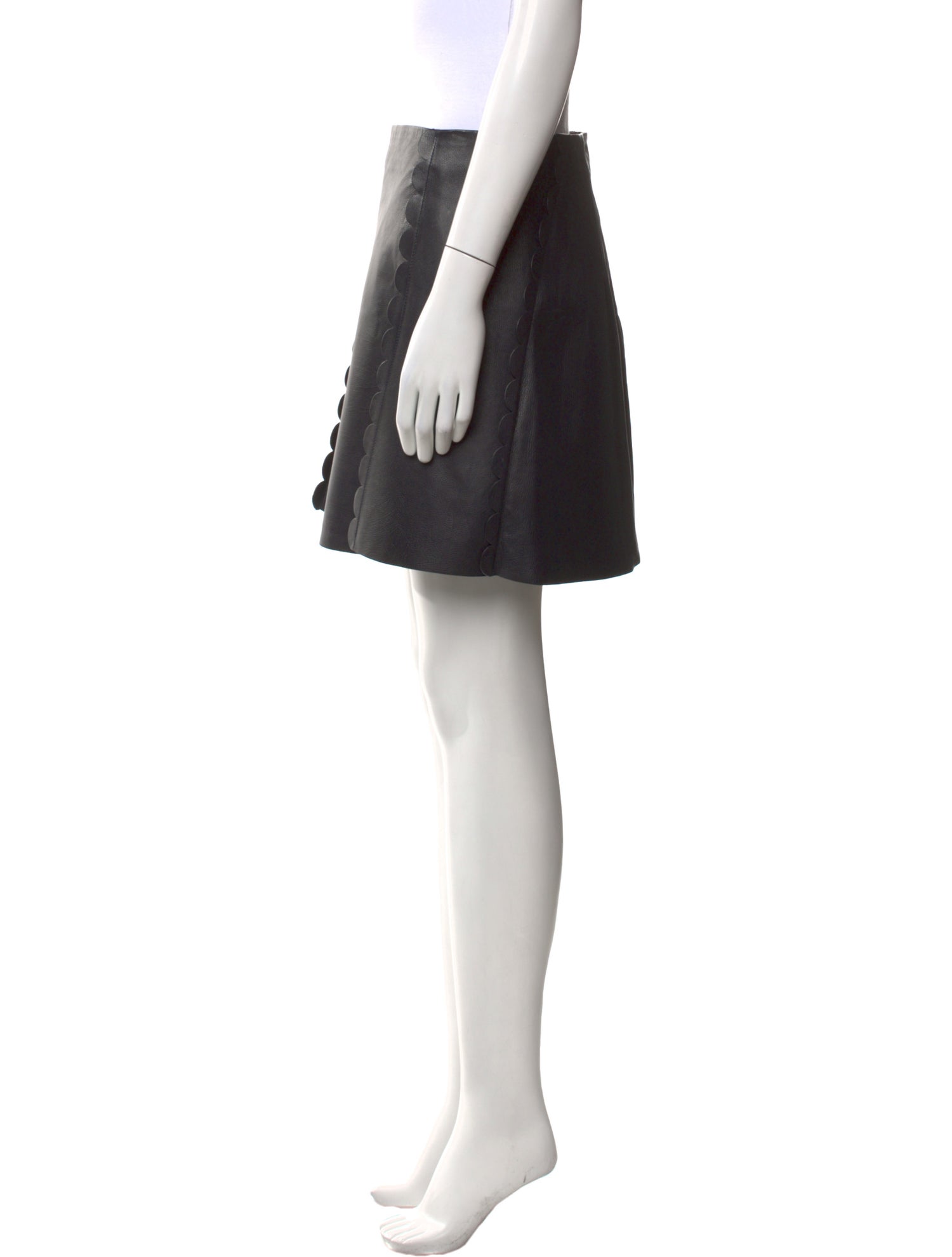 Chloé Leather Mini Skirt w/ Tags