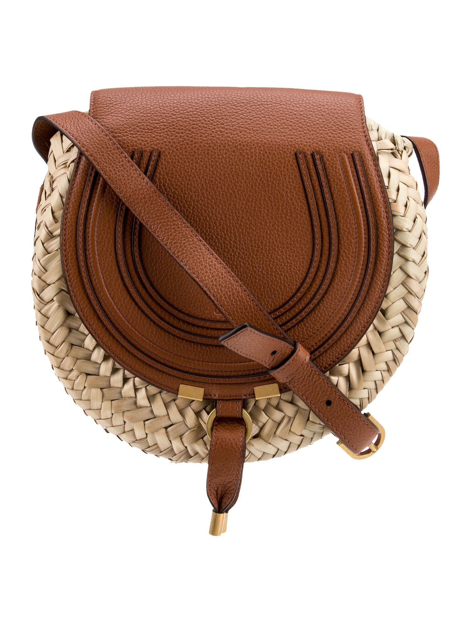 Chloé Straw Crossbody Bag