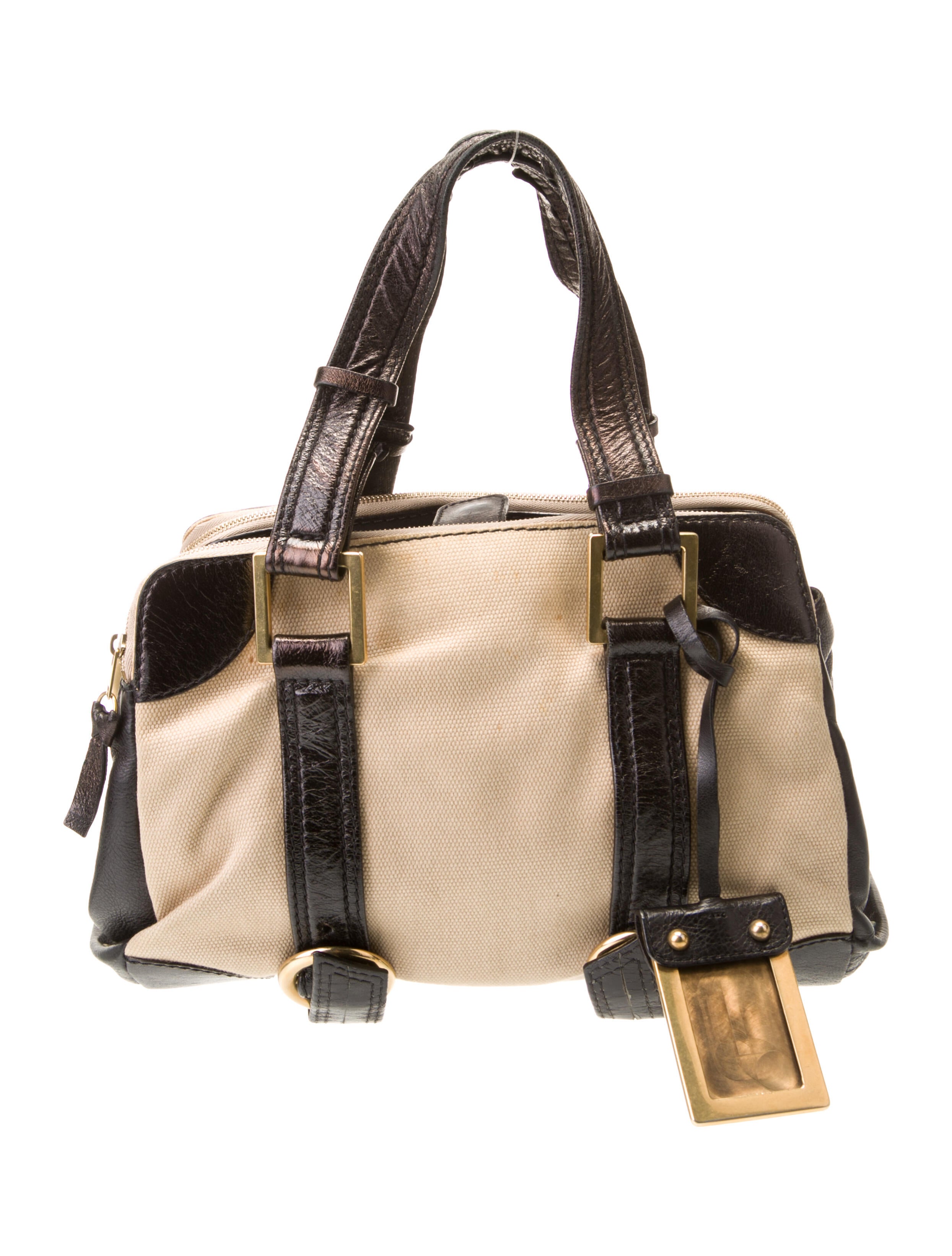 Chloé Leather Top Handle Bag