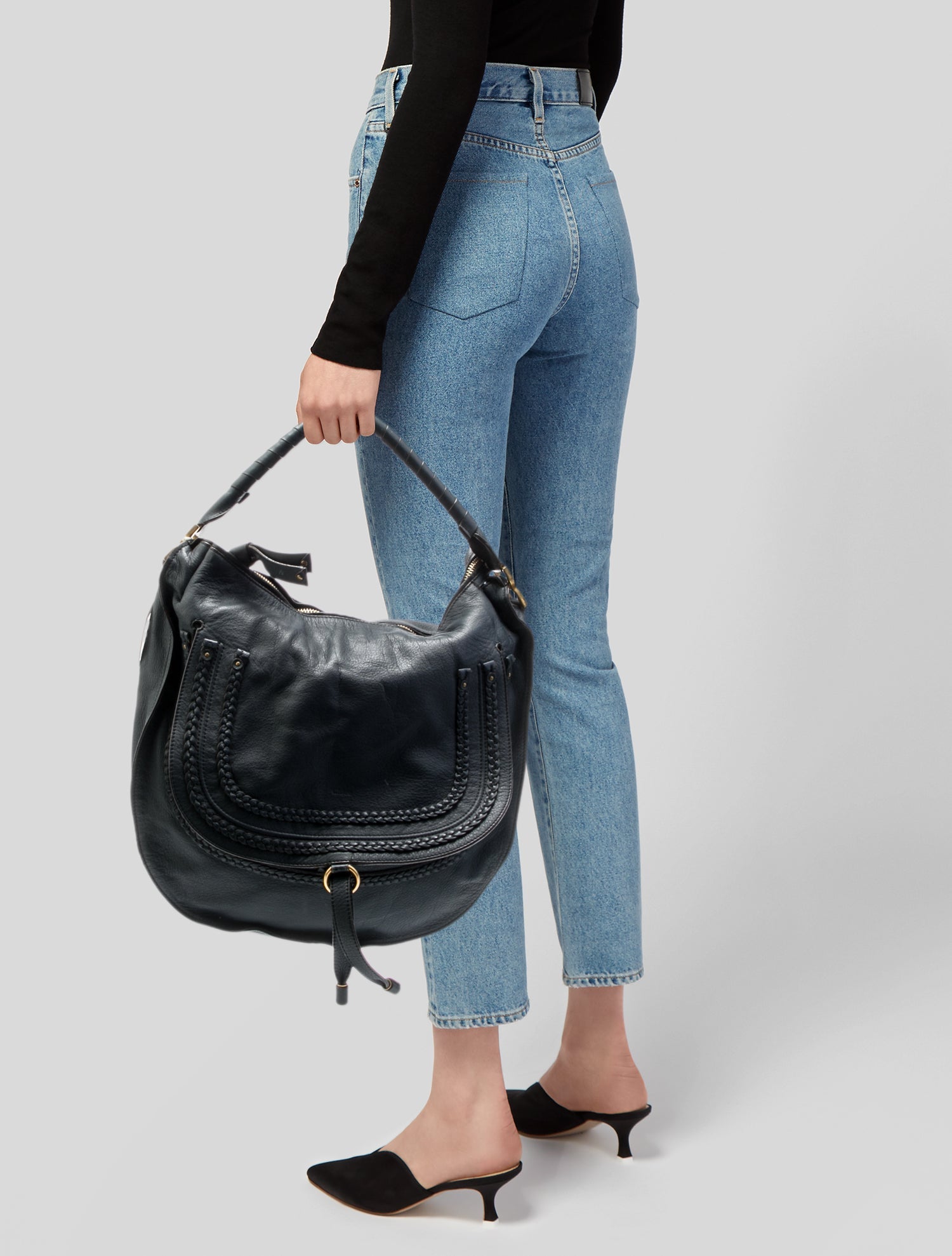 Chloé Leather Marcie Hobo Large