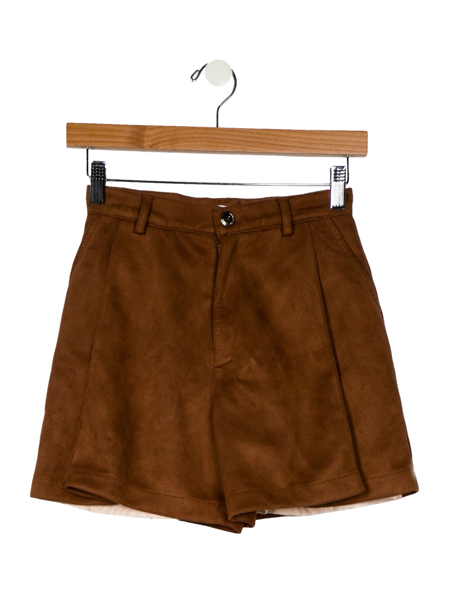 Chloé Girl's Suede Shorts