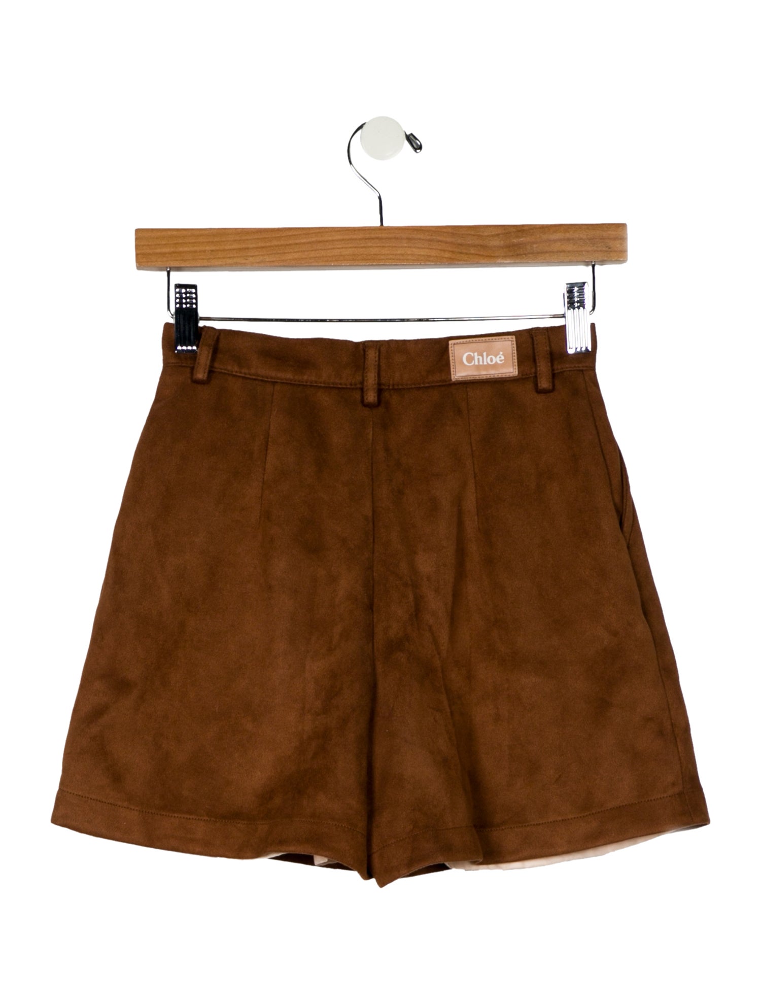 Chloé Girl's Suede Shorts