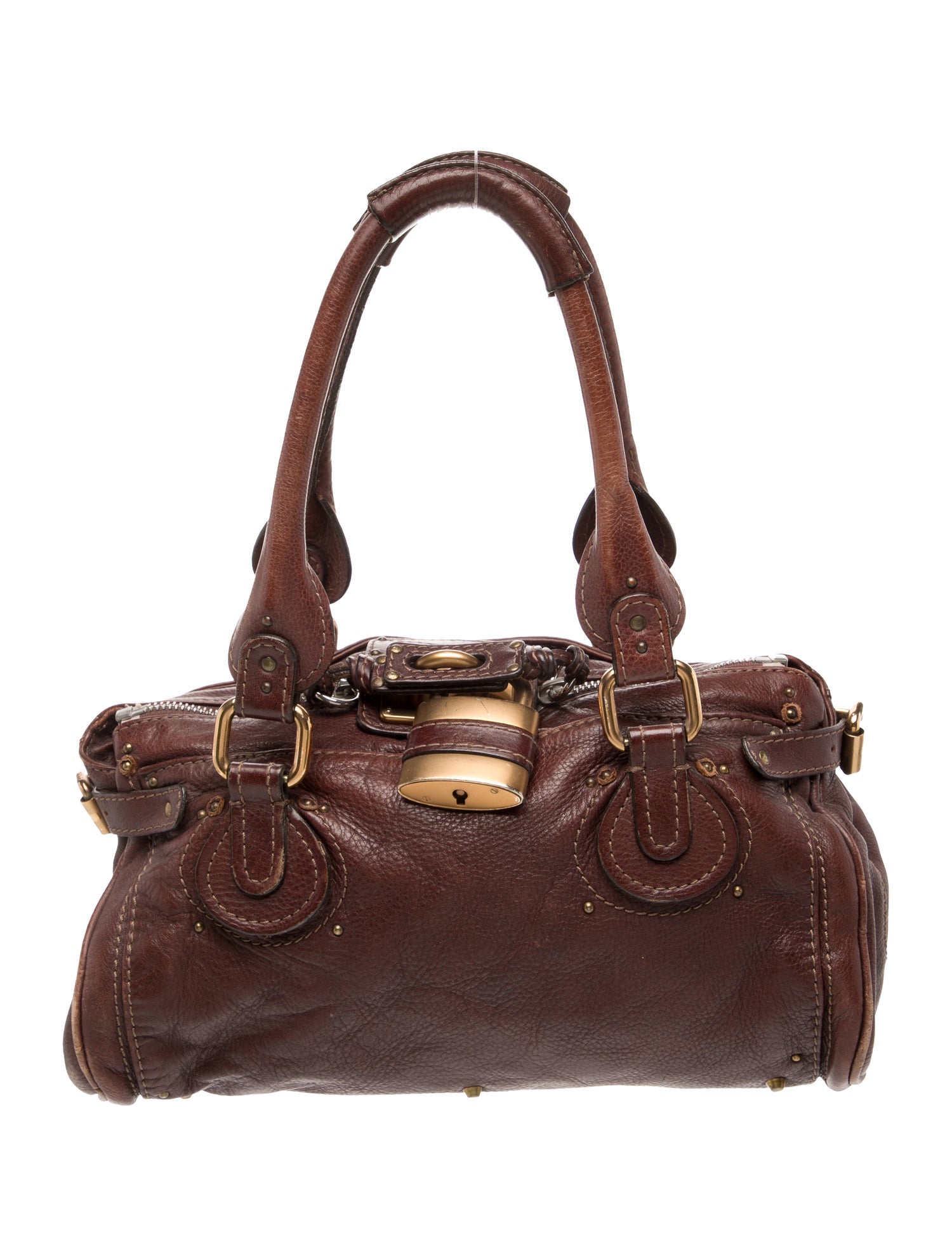 Chloé Leather Top Handle Bag