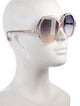 Chloé Oversize Gradient Sunglasses