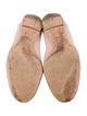 Chloé Leather Scalloped Accent Ballet Flats