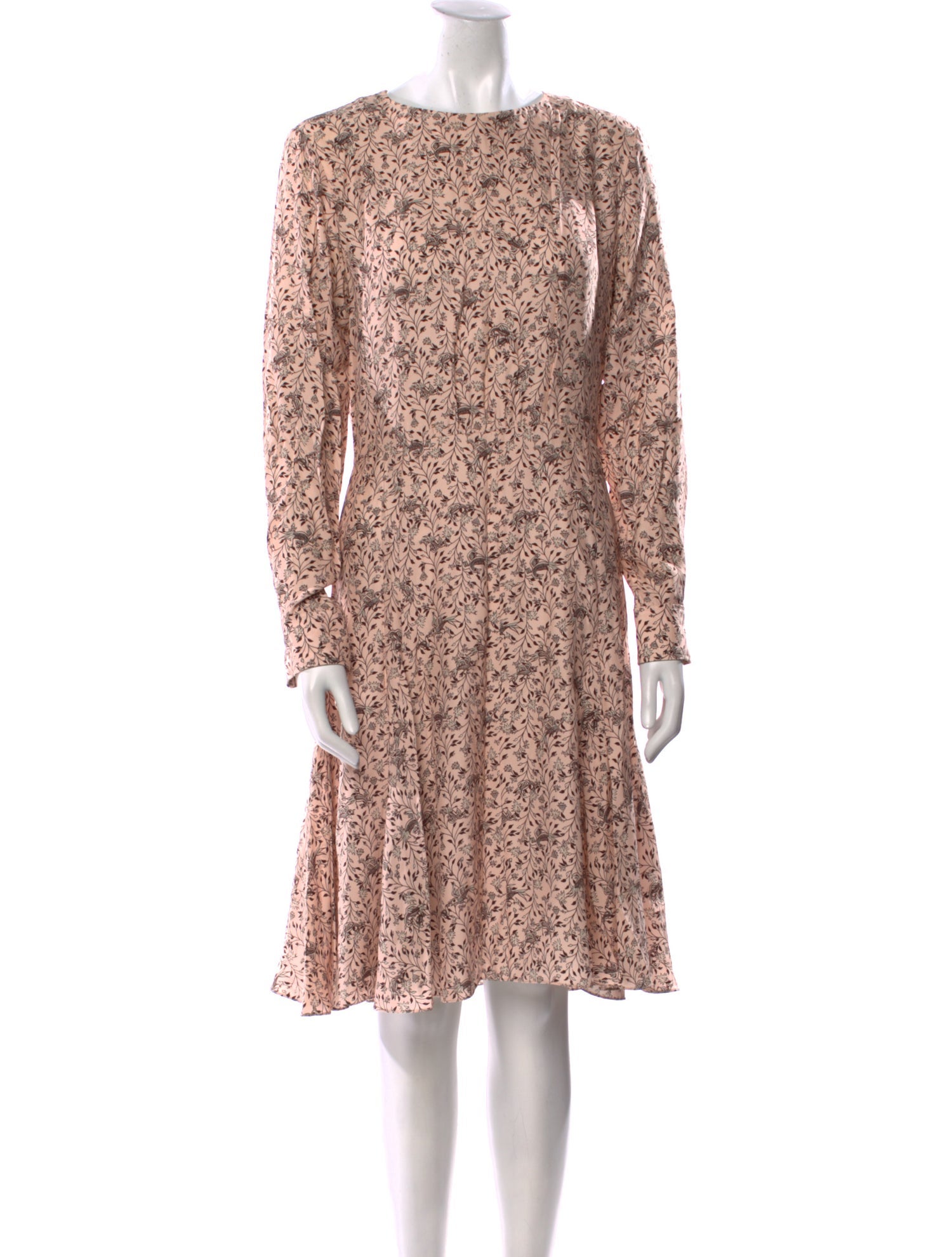 Chloé Silk Knee-Length Dress