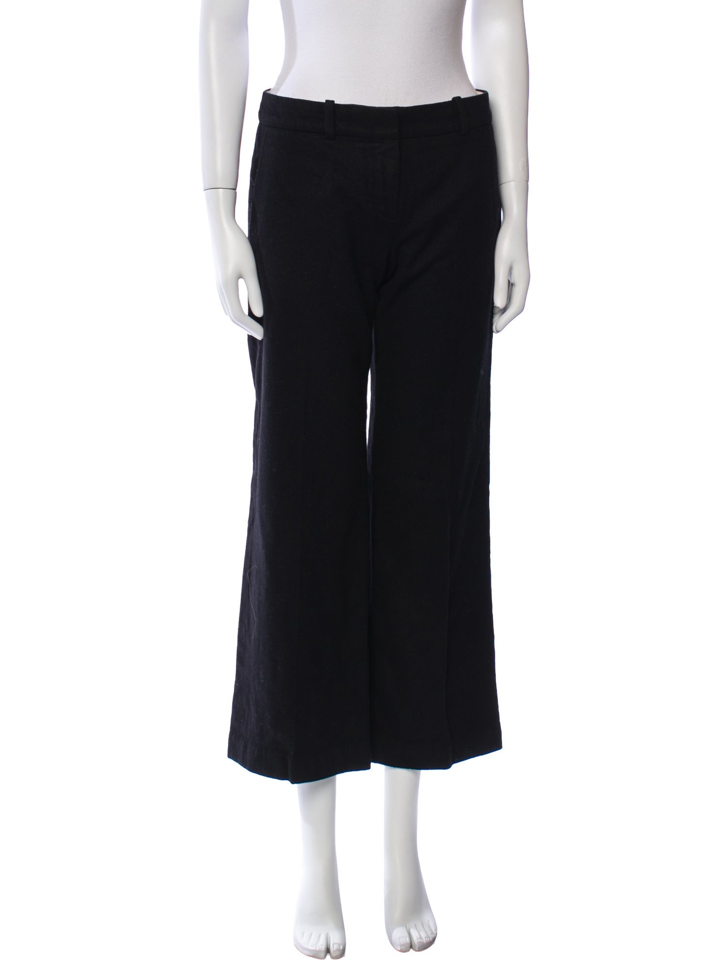 Chloé Virgin Wool Wide Leg Pants