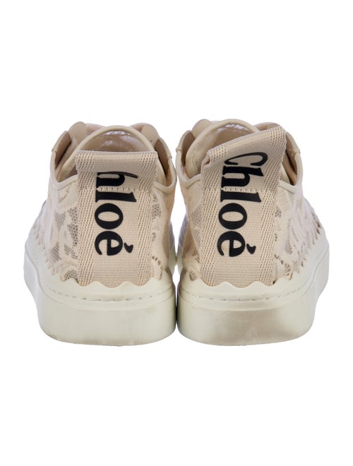 Chloé Lace Lace Pattern Sneakers