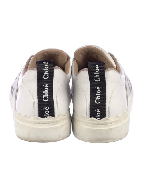 Chloé Leather Printed Sneakers