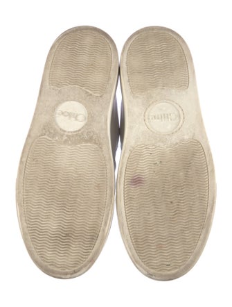 Chloé Leather Printed Sneakers