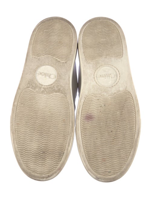 Chloé Leather Printed Sneakers