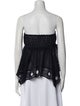 Chloé Strapless Blouse