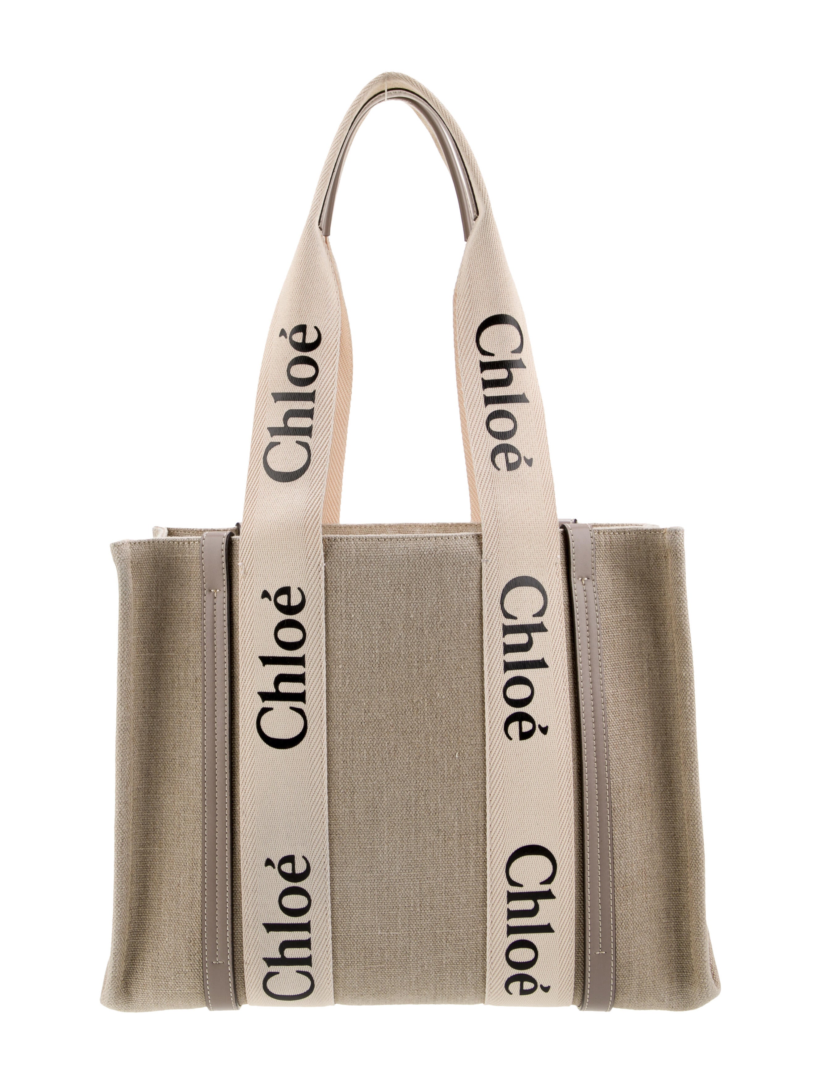 Chloé Canvas Woody Medium