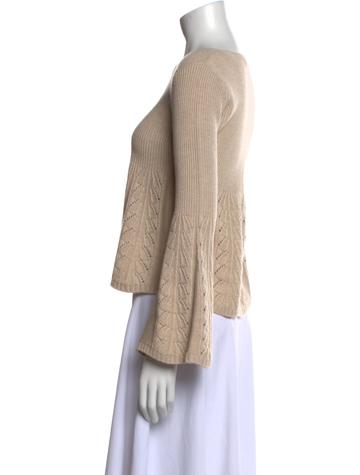 Chloé Wool Scoop Neck Sweater