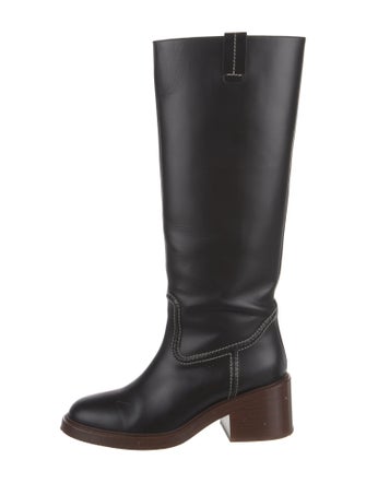 Chloé Leather Riding Boots