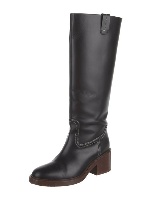 Chloé Leather Riding Boots