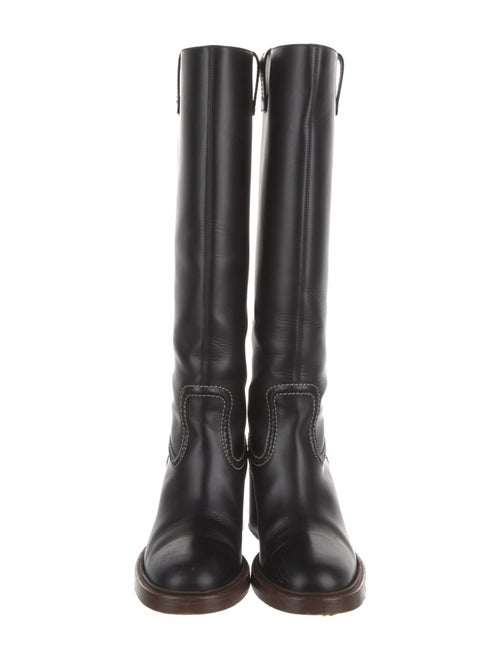 Chloé Leather Riding Boots