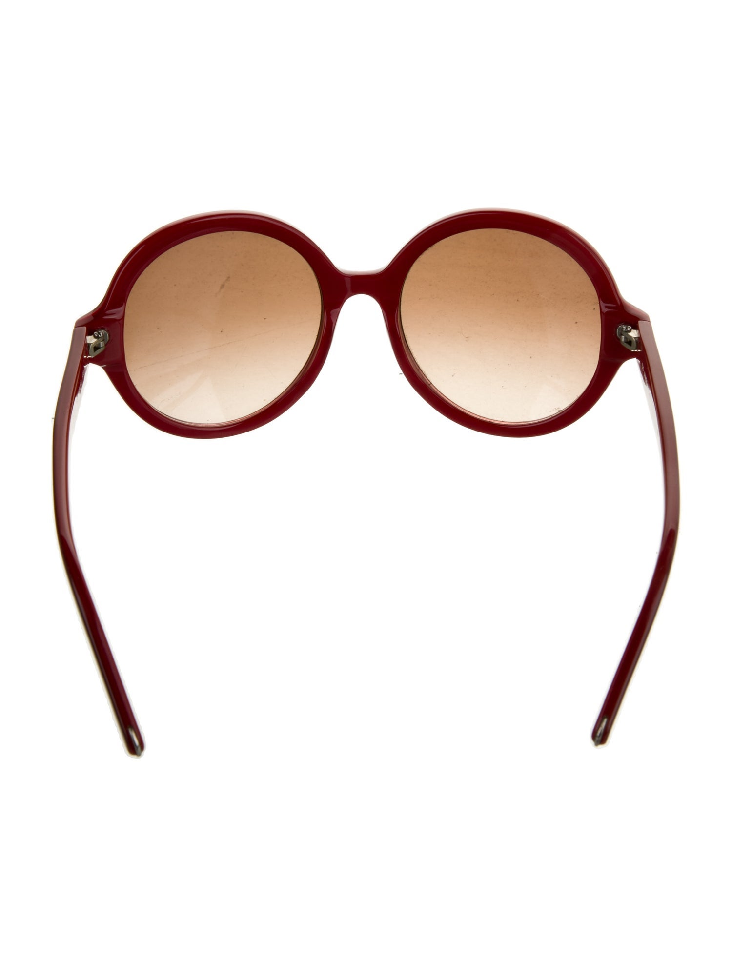 Chloé Round Gradient Sunglasses