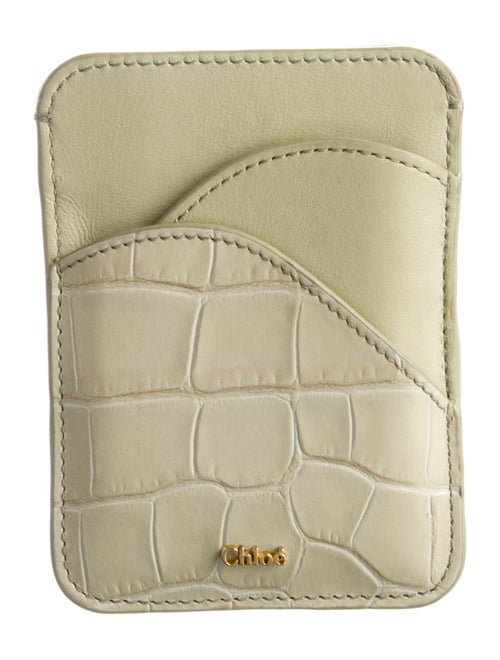 Chloé Crocodile Wallet