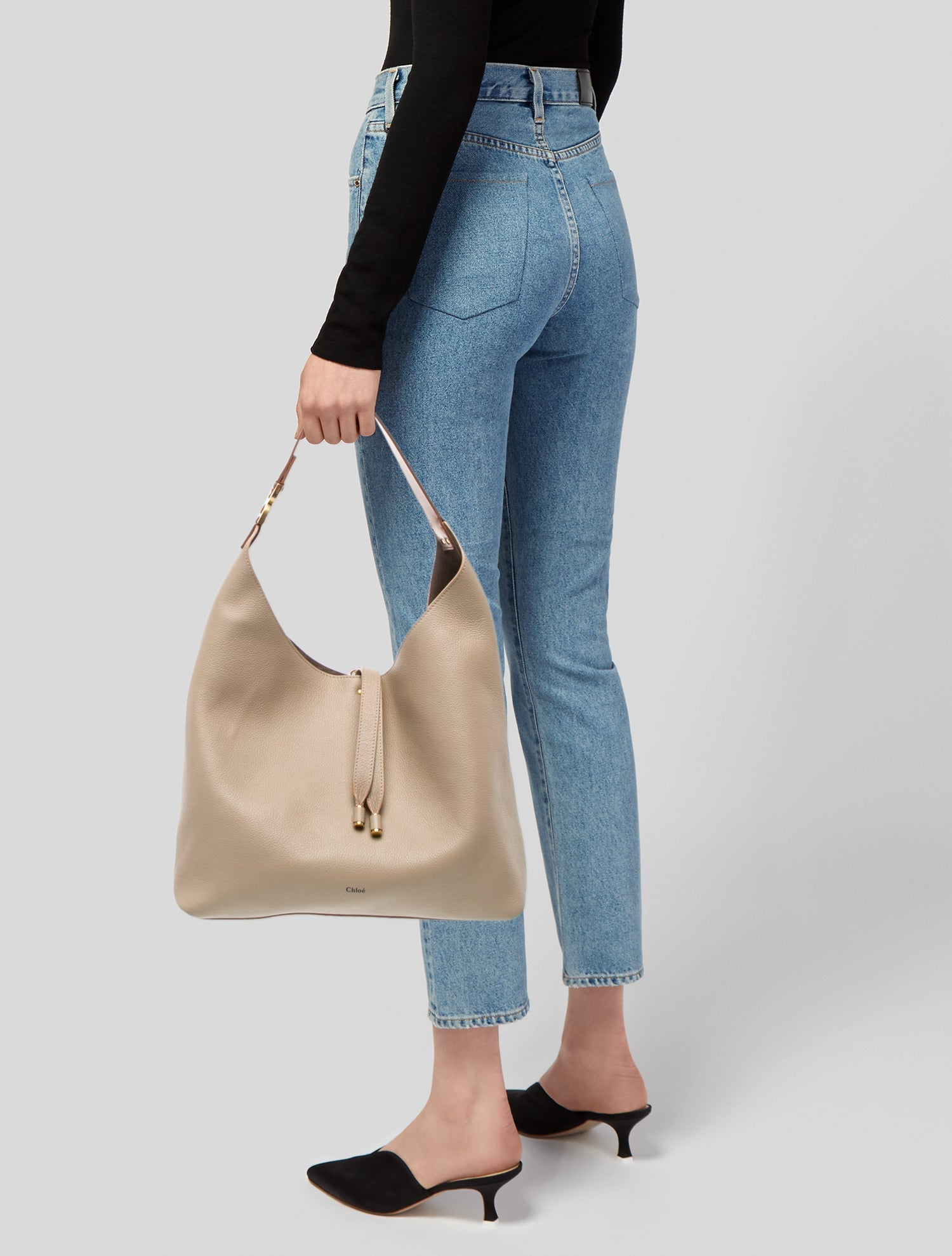 Chloé Leather Marcie Hobo Small
