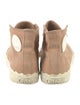 Chloé Suede Scalloped Accent Sneakers