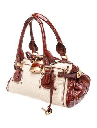 Chloé Canvas Paddington Medium