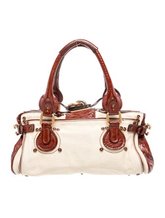 Chloé Canvas Paddington Medium