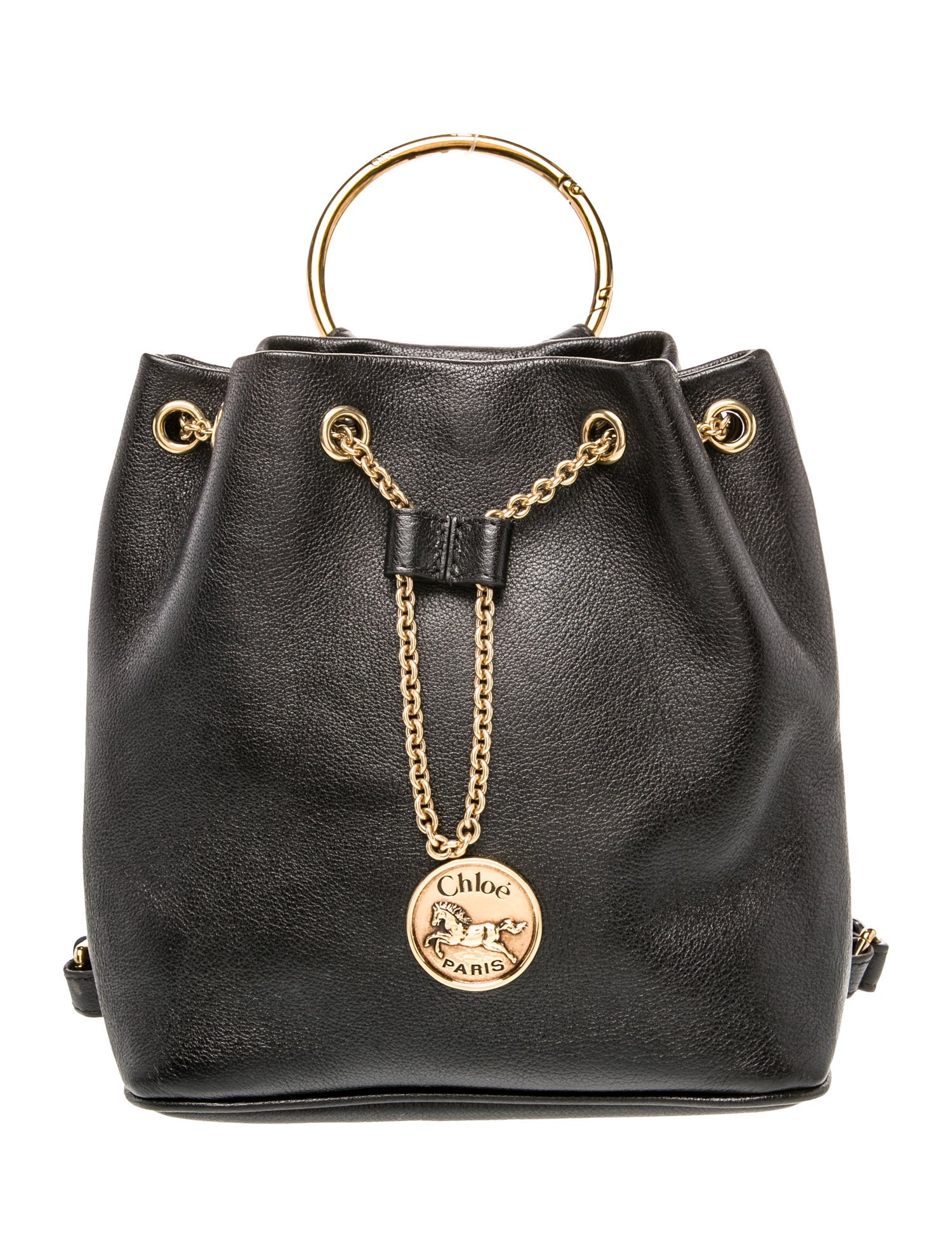 Chloé Leather Bucket Bag
