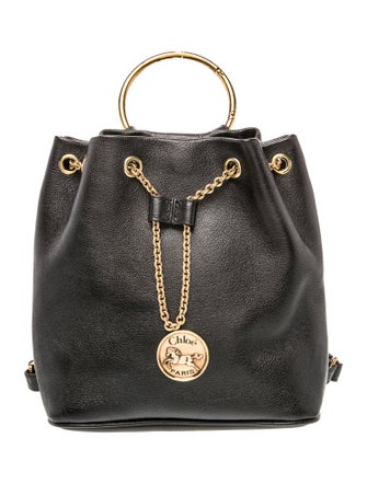 Chloé Leather Bucket Bag
