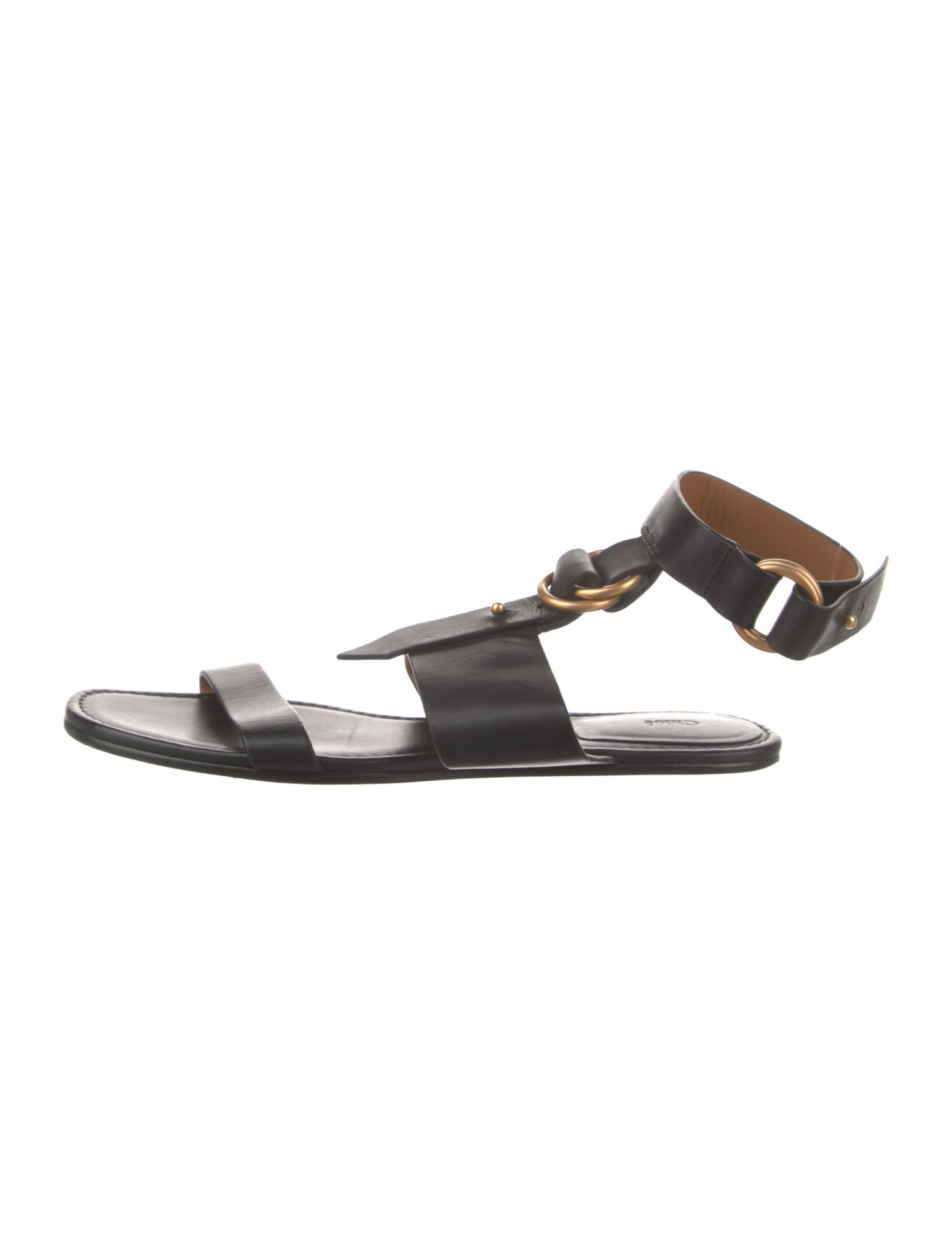 Chloé Leather Slides