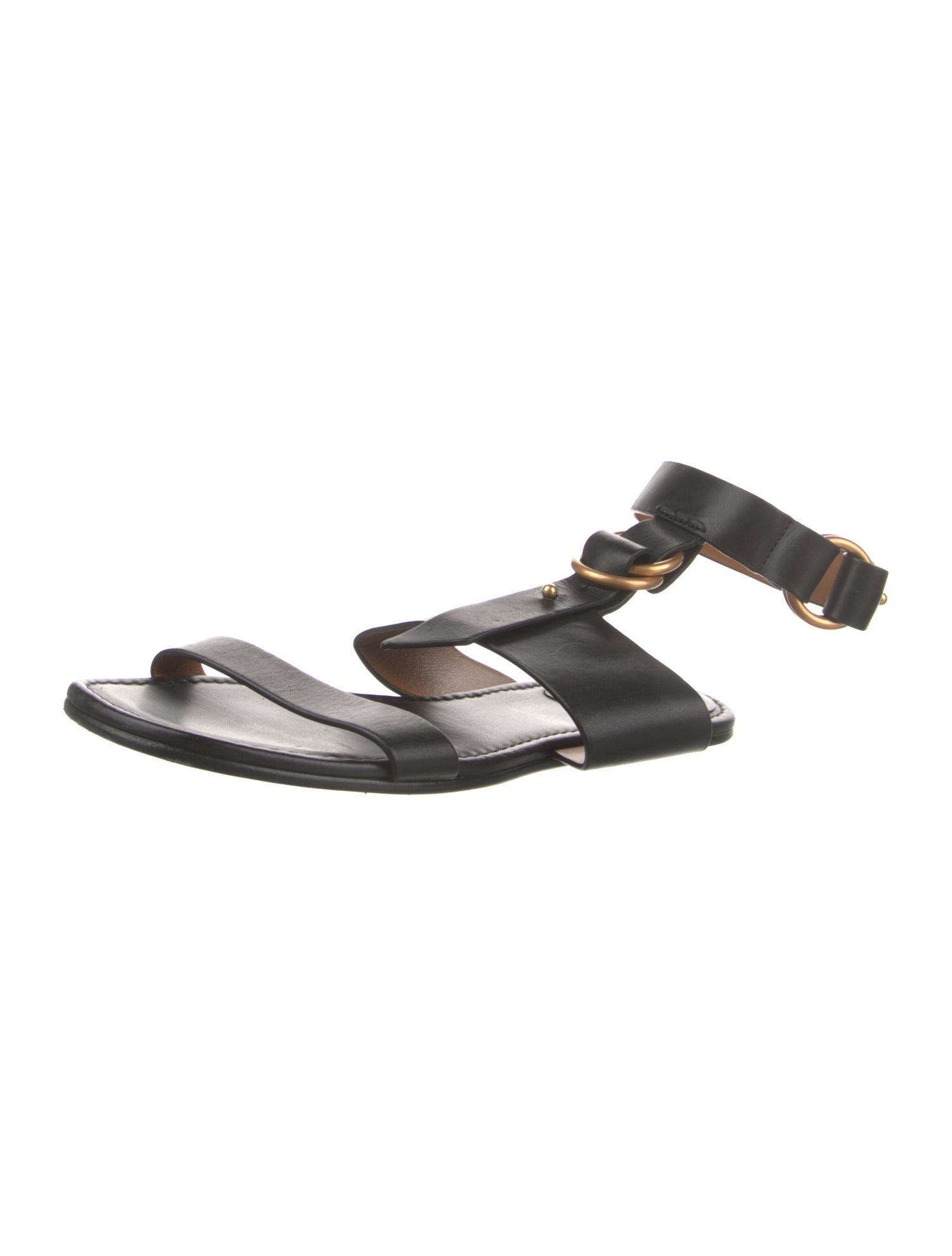 Chloé Leather Slides