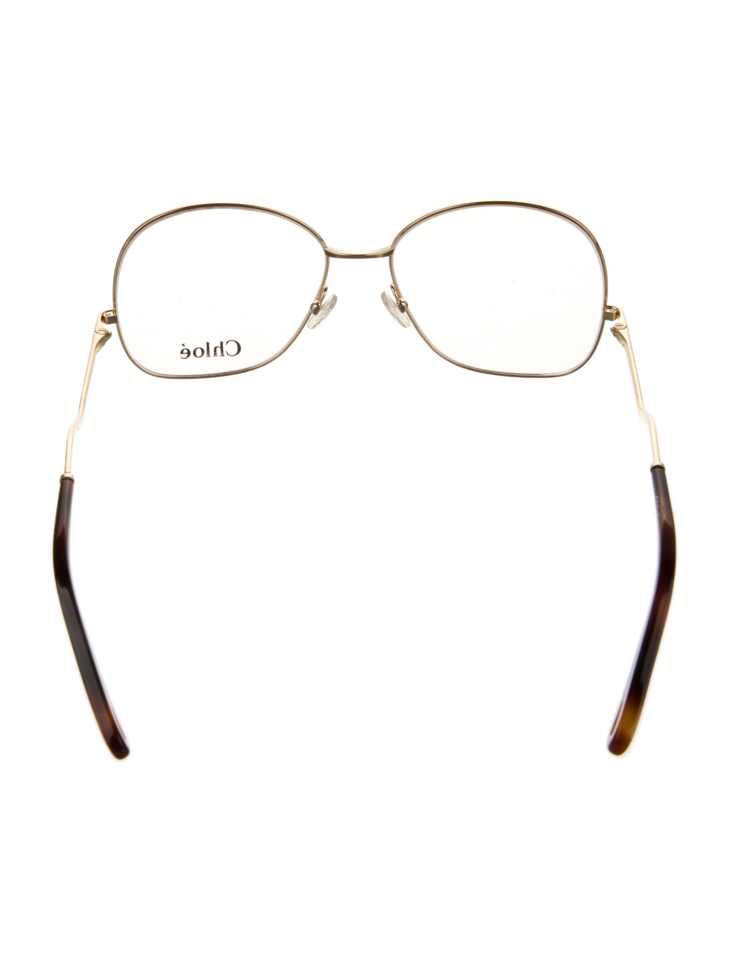 Chloé Oversize Clear Sunglasses