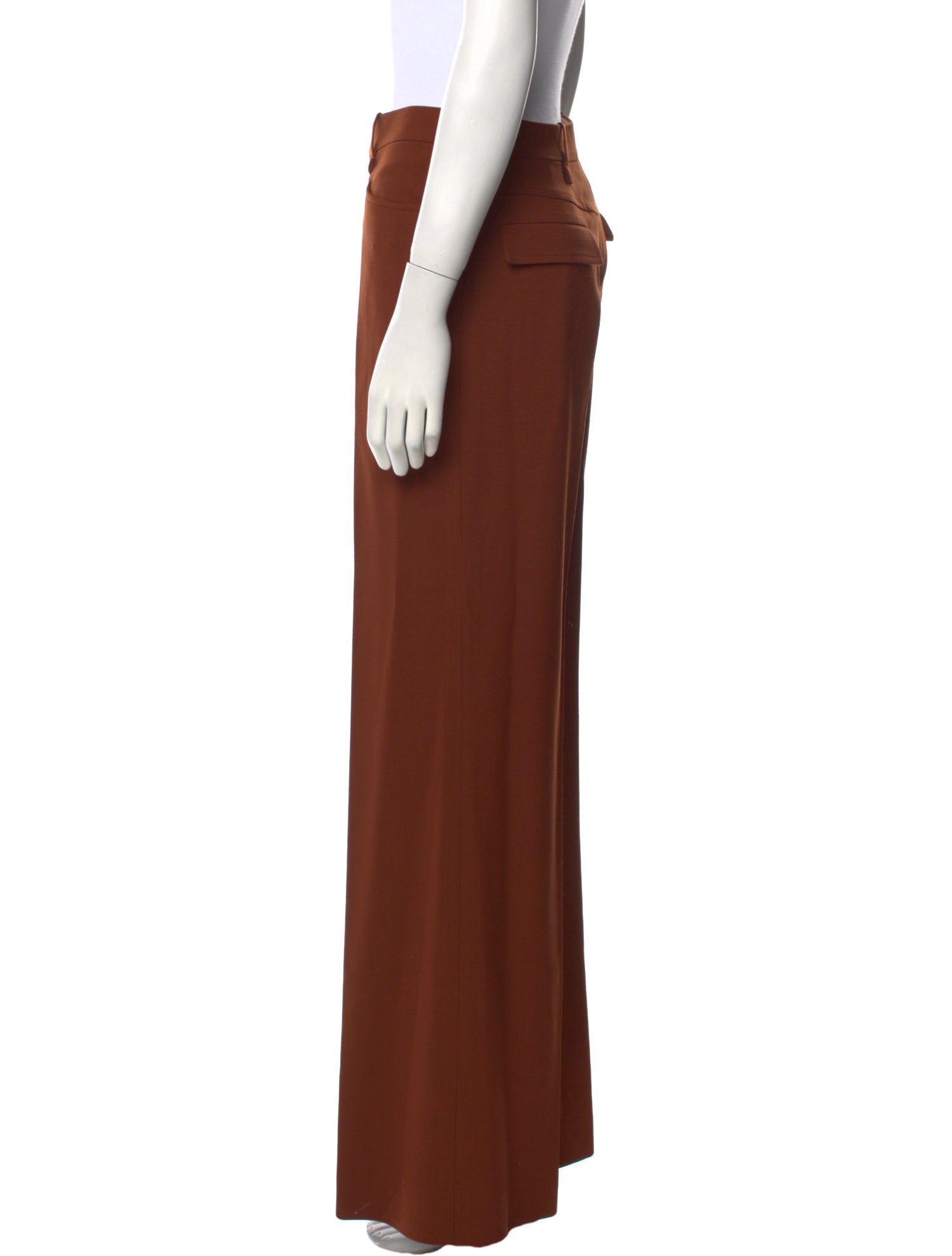 Chloé Virgin Wool Wide Leg Pants w/ Tags