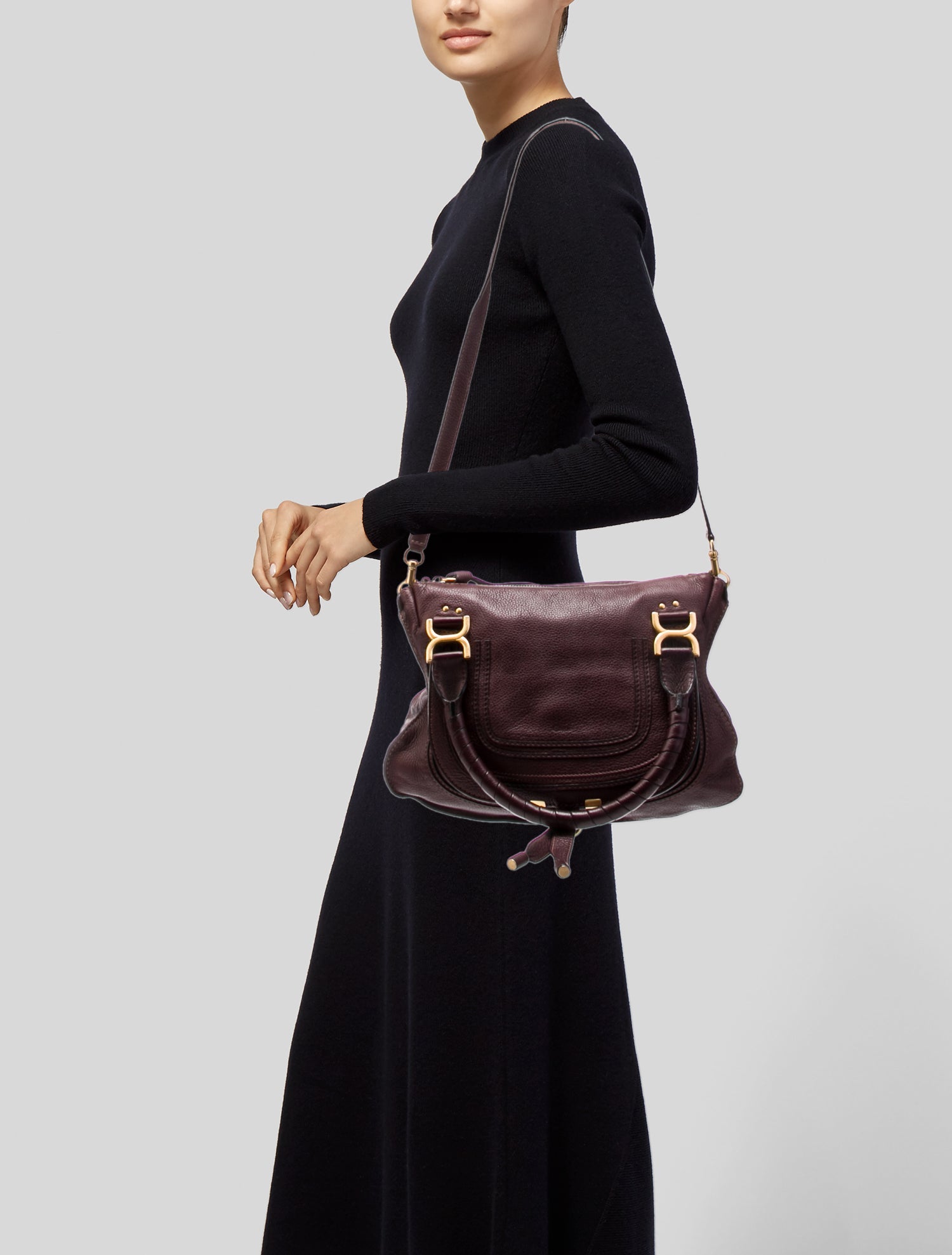 Chloé Leather Top Handle Bag