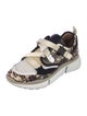 Chloé Leather Printed Sneakers
