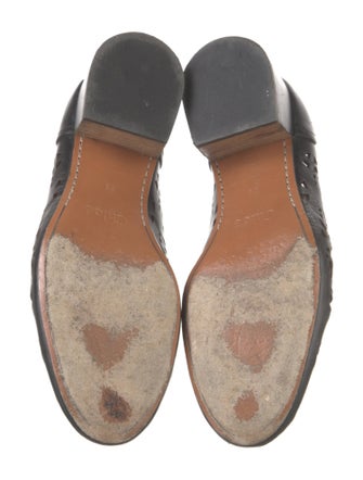 Chloé Leather Lasercut Accents Pumps