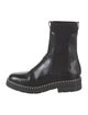 Chloé Leather Whipstitch Trim Chelsea Boots