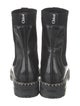 Chloé Leather Whipstitch Trim Chelsea Boots