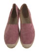 Chloé Suede Scalloped Accent Espadrilles