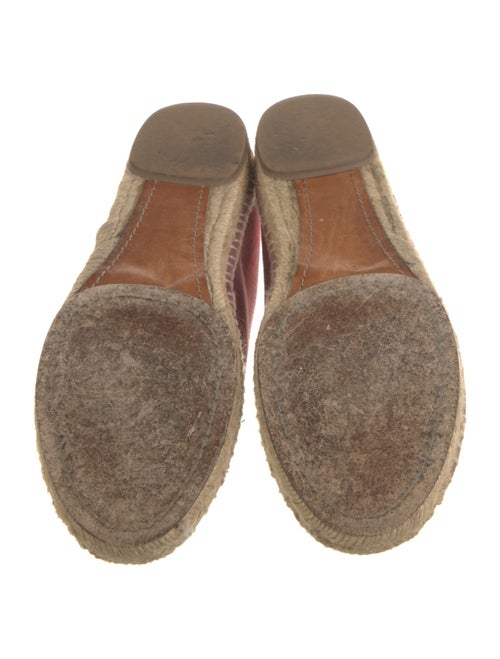 Chloé Suede Scalloped Accent Espadrilles