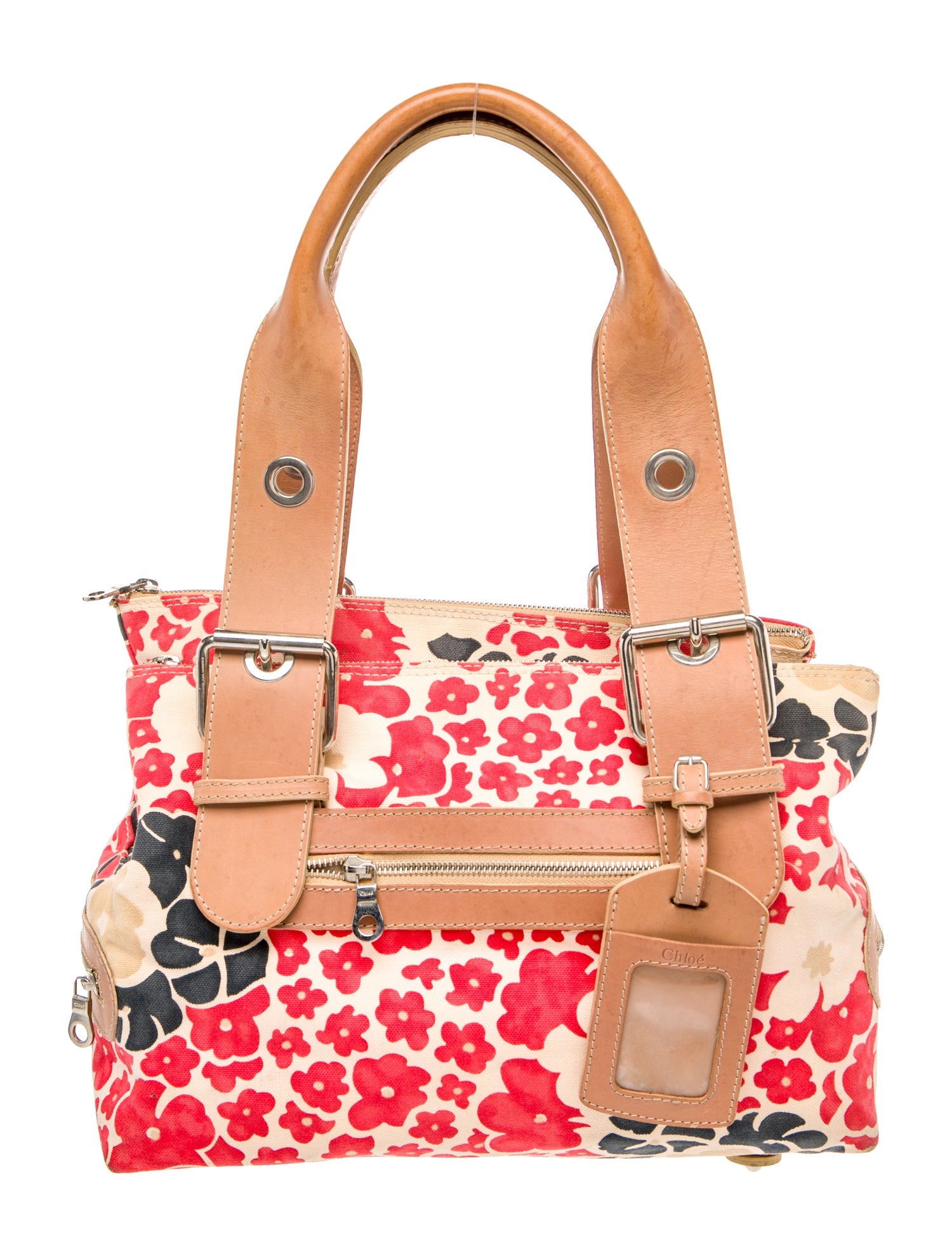 Chloé Canvas Shoulder Bag Vintage