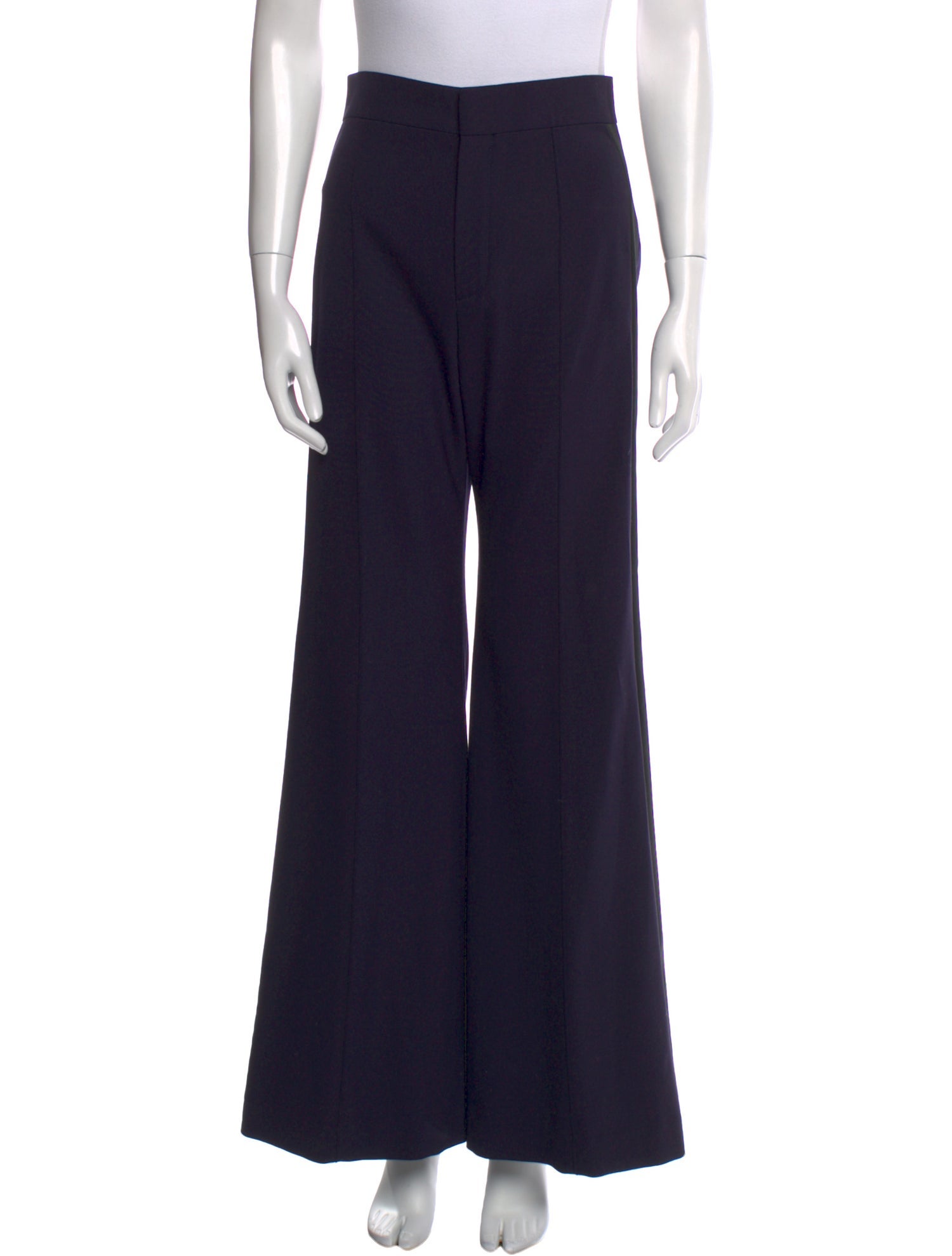 Chloé Virgin Wool Wide Leg Pants