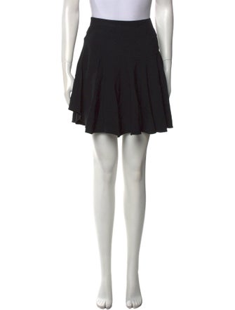 Chloé Pleated Accents Mini Skirt