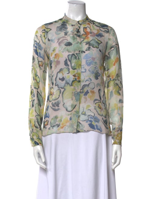 Chloé Silk Printed Blouse
