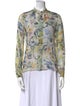 Chloé Silk Printed Blouse