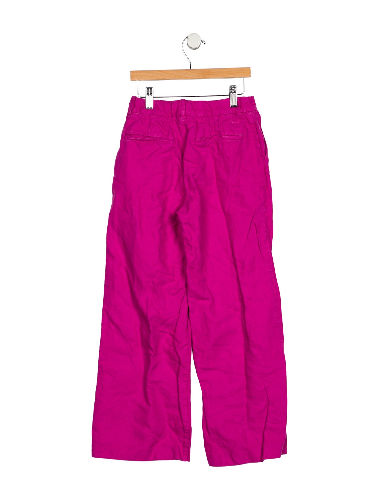 Chloé kid girls pink pants