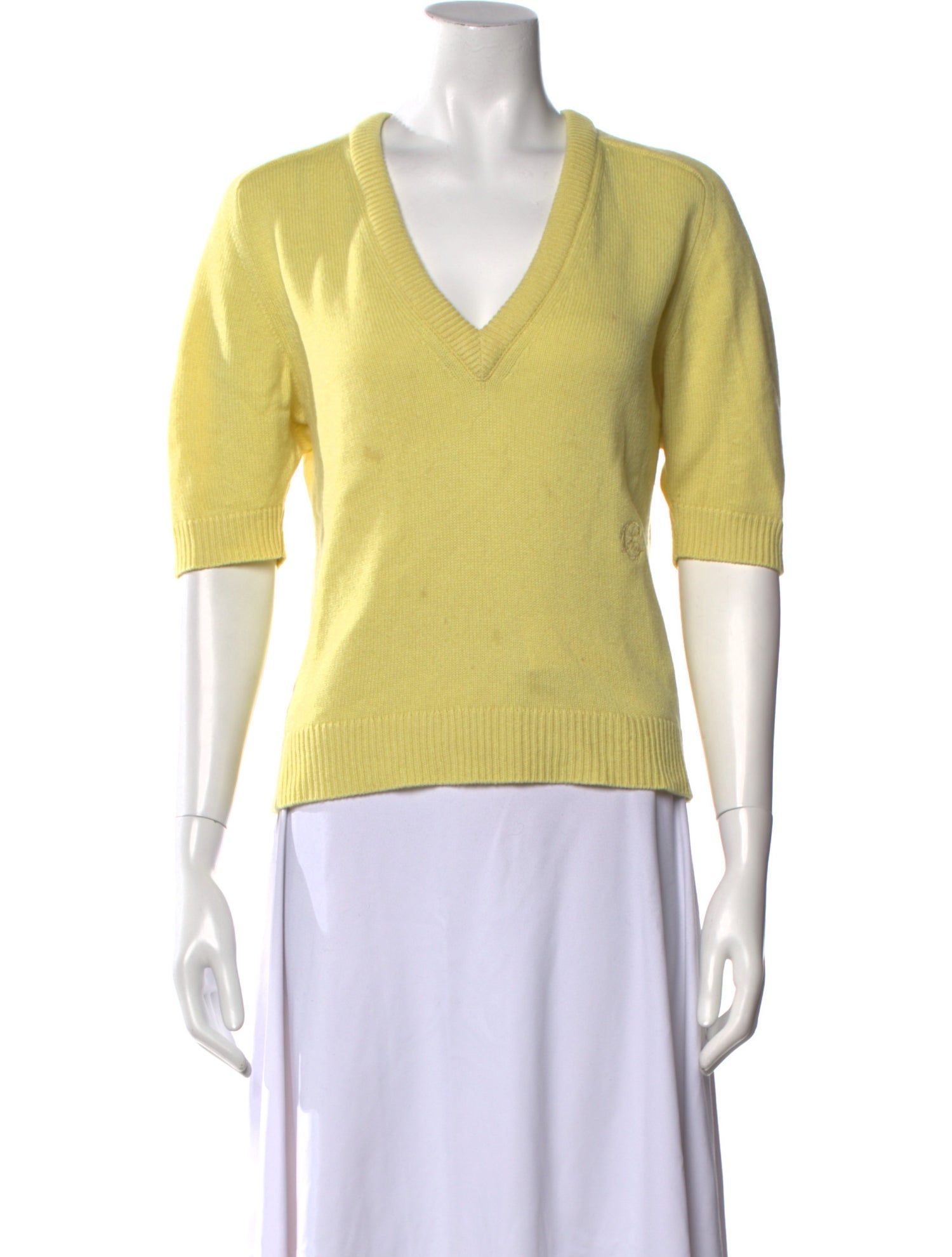 Chloé Cashmere V-Neck Sweater