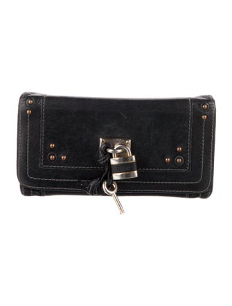 Chloé Paddington Wallet Leather Continental Wallet